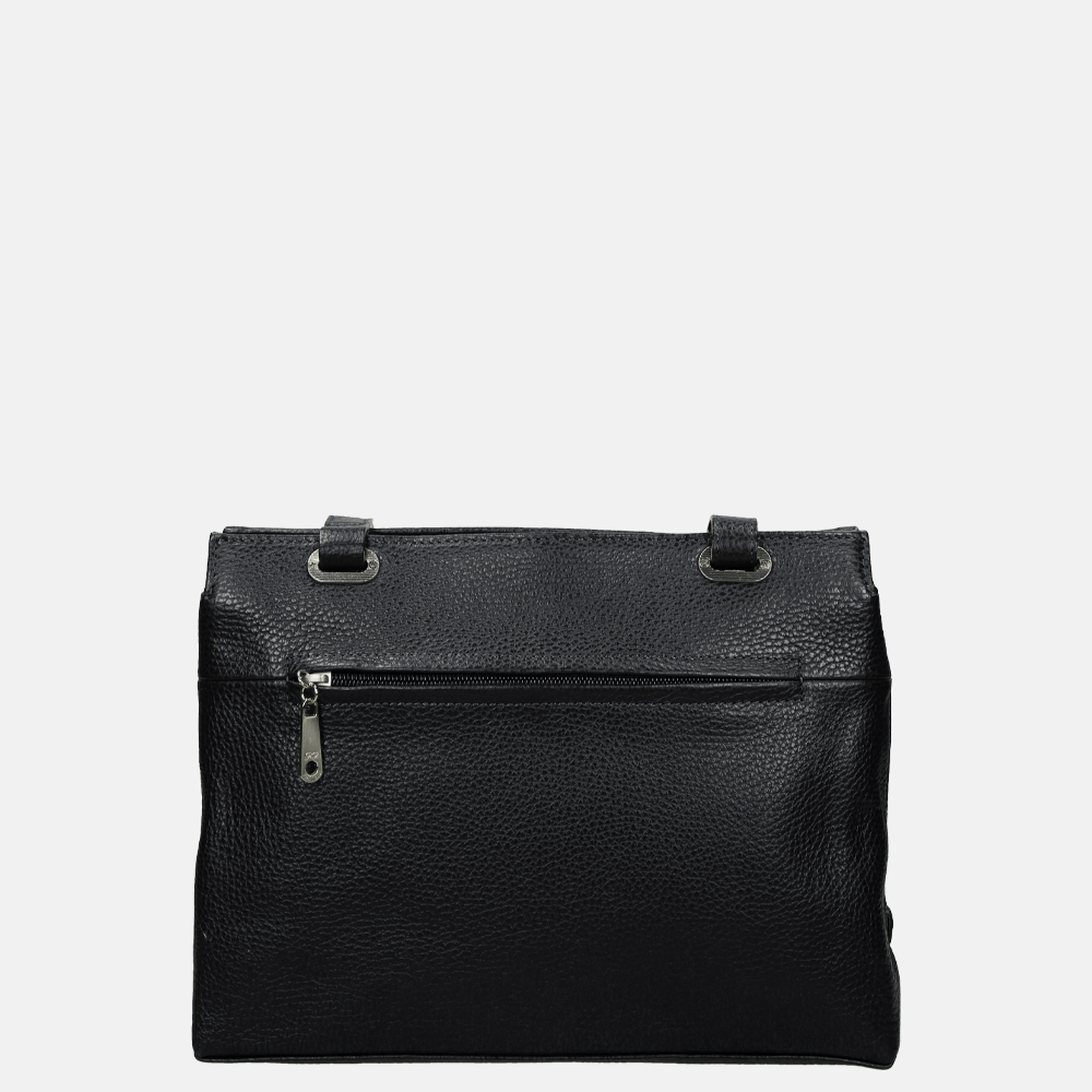 Gigi Fratelli schoudertas black bij Duifhuizen