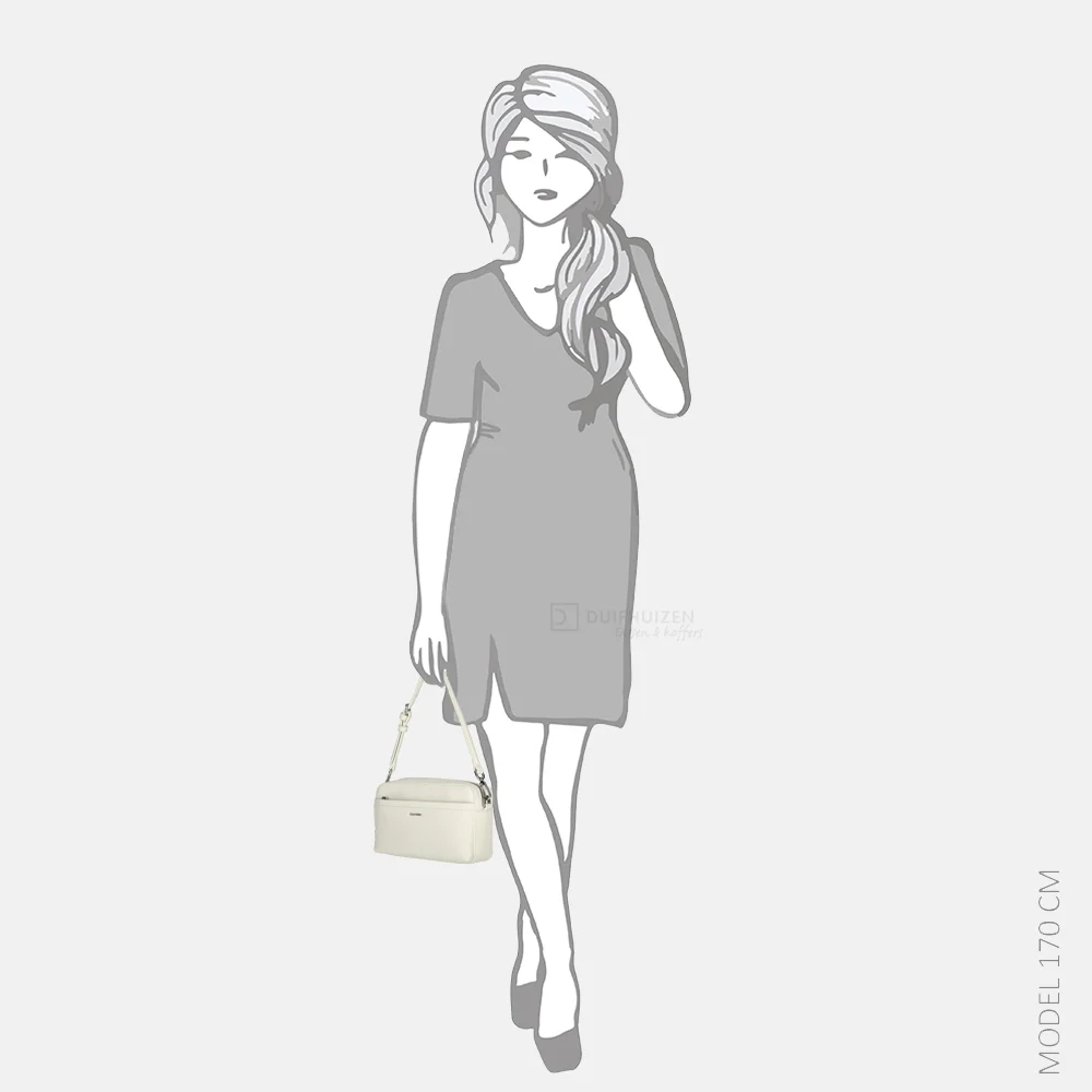 Calvin Klein must convertible camera bag crossbody tas chalk bij Duifhuizen