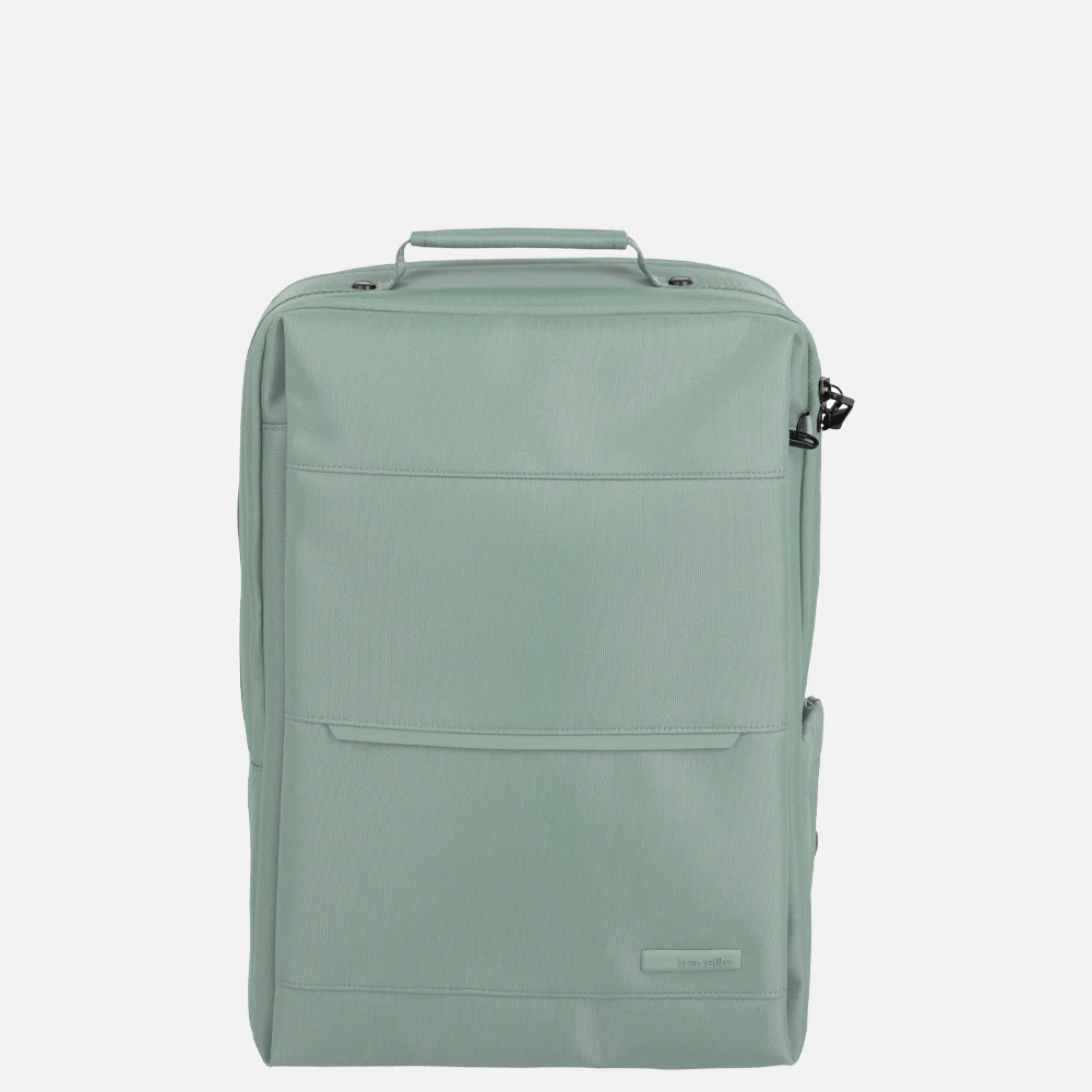 Travelite Workfloow laptoprugzak 15 inch M sage bij Duifhuizen