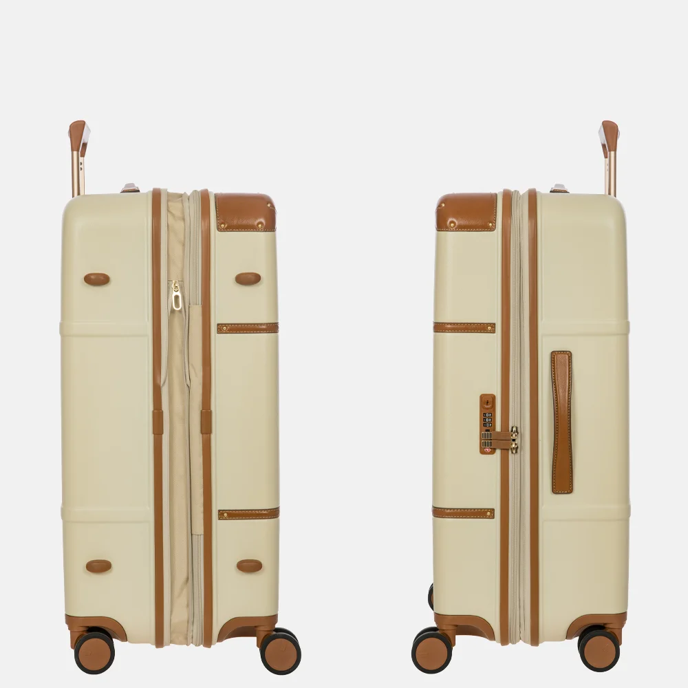 Bric's Bellagio trolley reiskoffer 70,5 cm cream bij Duifhuizen