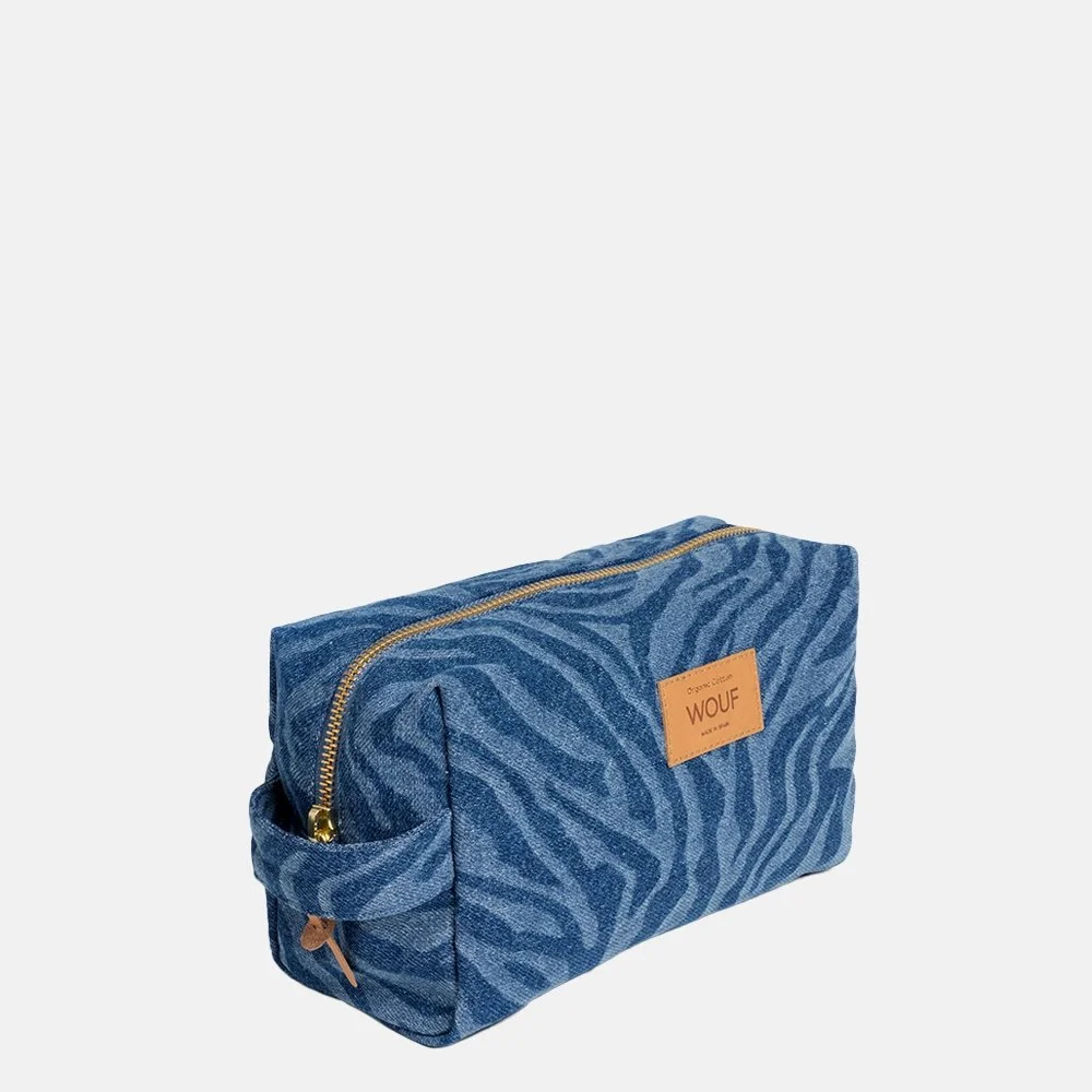 WOUF toilettas Siera Zebra Jeans bij Duifhuizen