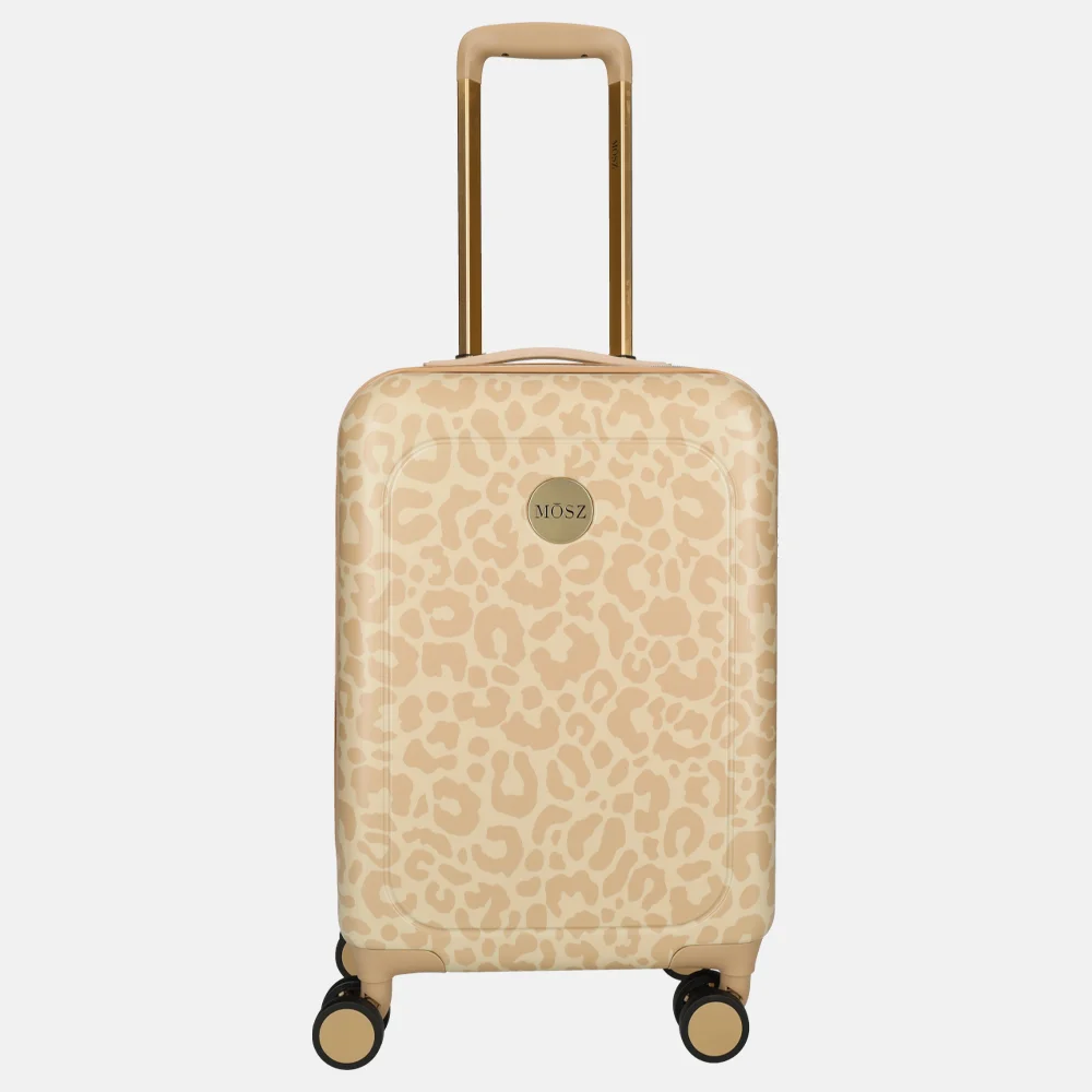 Mosz Lauren handbagage koffer 55 cm latte leo
