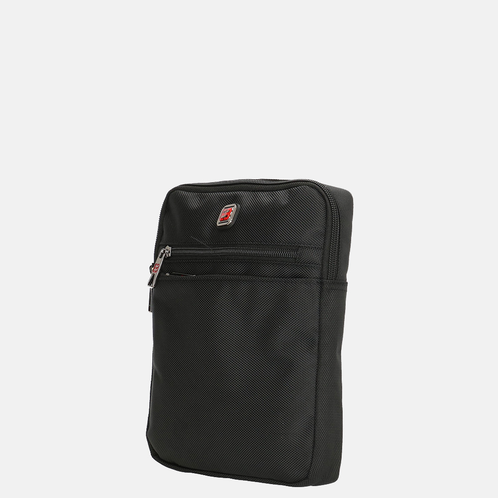 Enrico Benetti Cornell schoudertas M black bij Duifhuizen