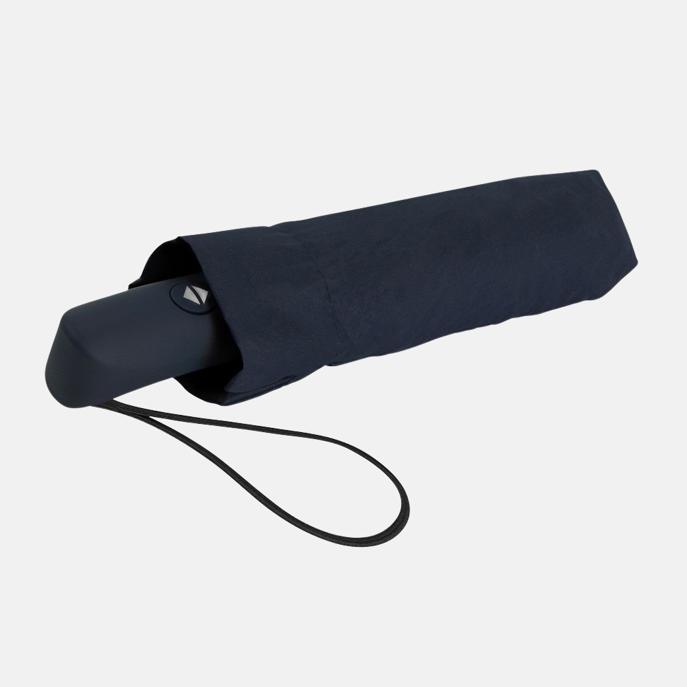 Impliva opvouwbare paraplu dark blue bij Duifhuizen