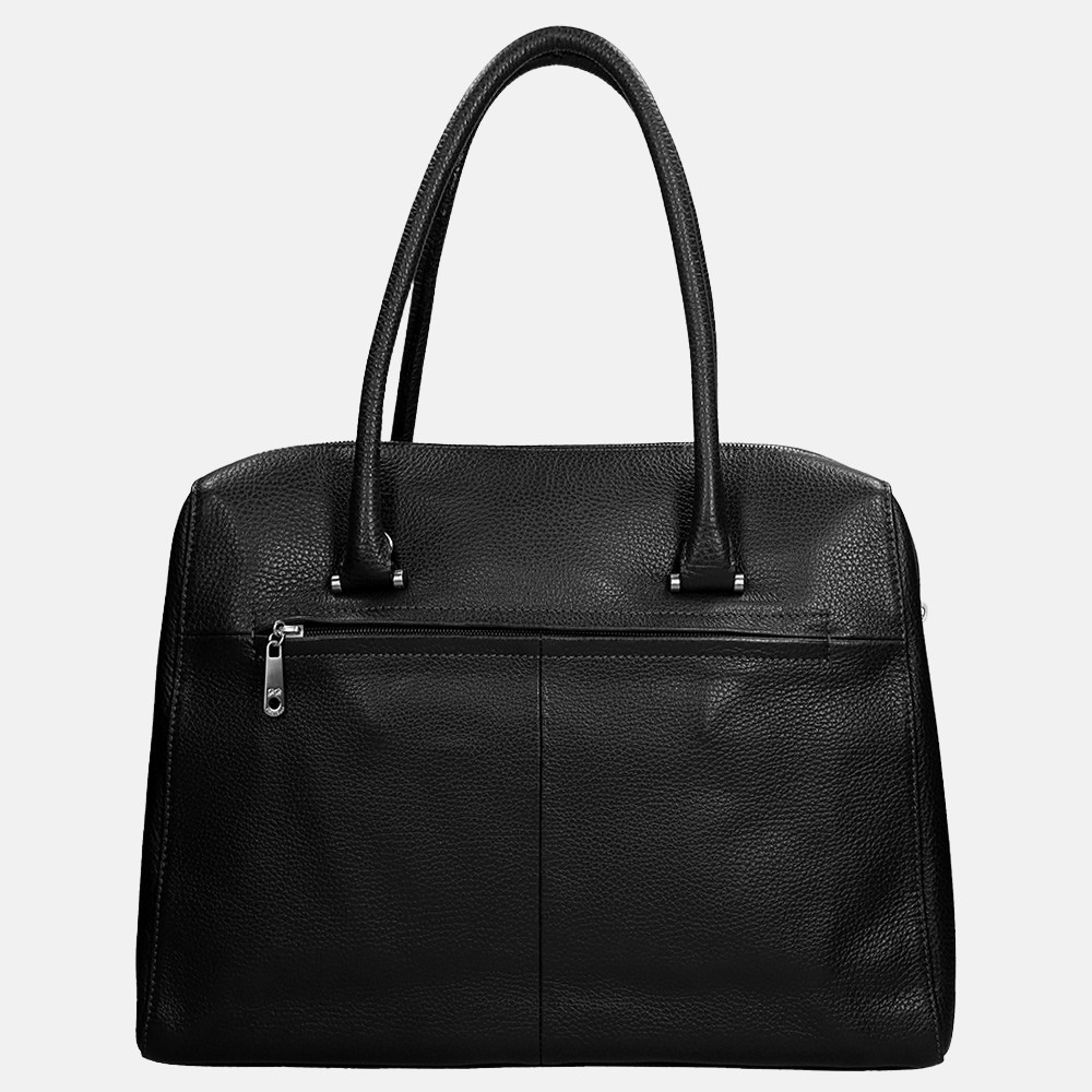 GiGi Fratelli Romance Business shopper 13.3 inch black bij Duifhuizen