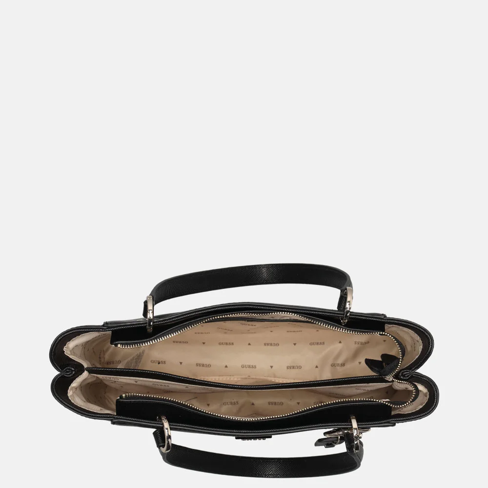 Guess Noelle II tote shopper black bij Duifhuizen