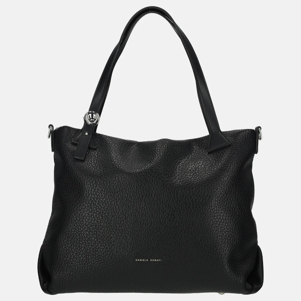 Daniele Donati handtas M black bij Duifhuizen