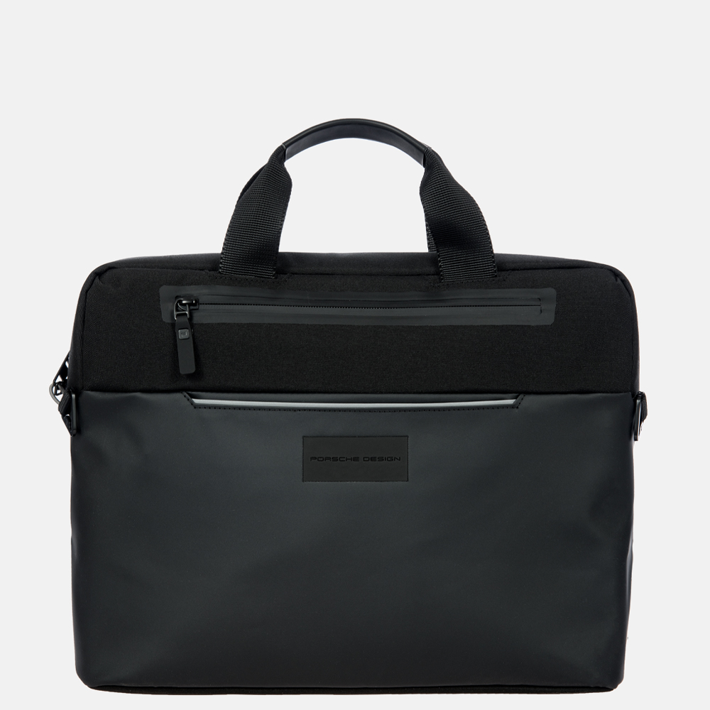 Porsche Design Urban Eco laptoptas M 13 inch black bij Duifhuizen
