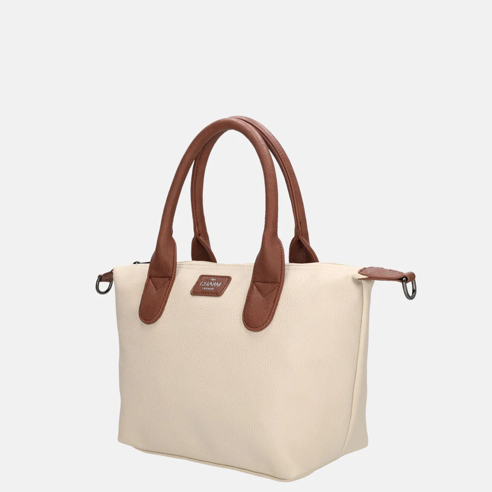 Charm London Buckingham Palace handtas M beige bij Duifhuizen