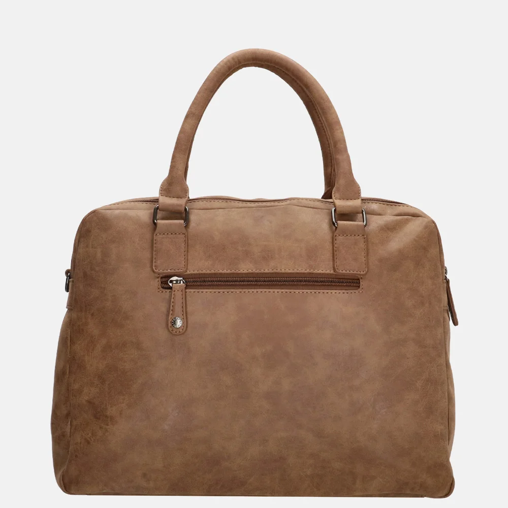 Enrico Benetti Ardèche shopper 13 inch camel bij Duifhuizen