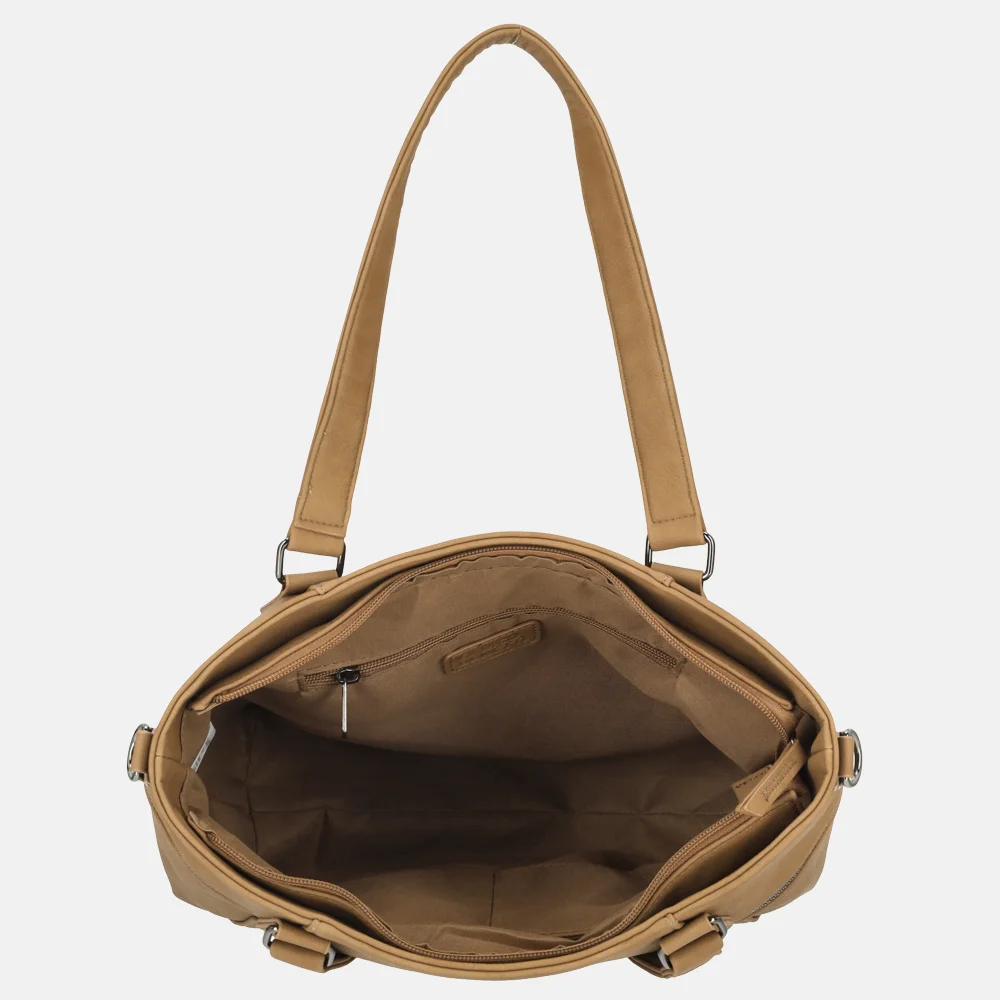 Enrico Benetti Roxy shopper camel bij Duifhuizen