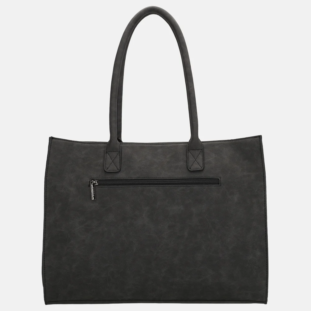 Zebra Trends Rosalyn laptopshopper 14 inch zwart bij Duifhuizen