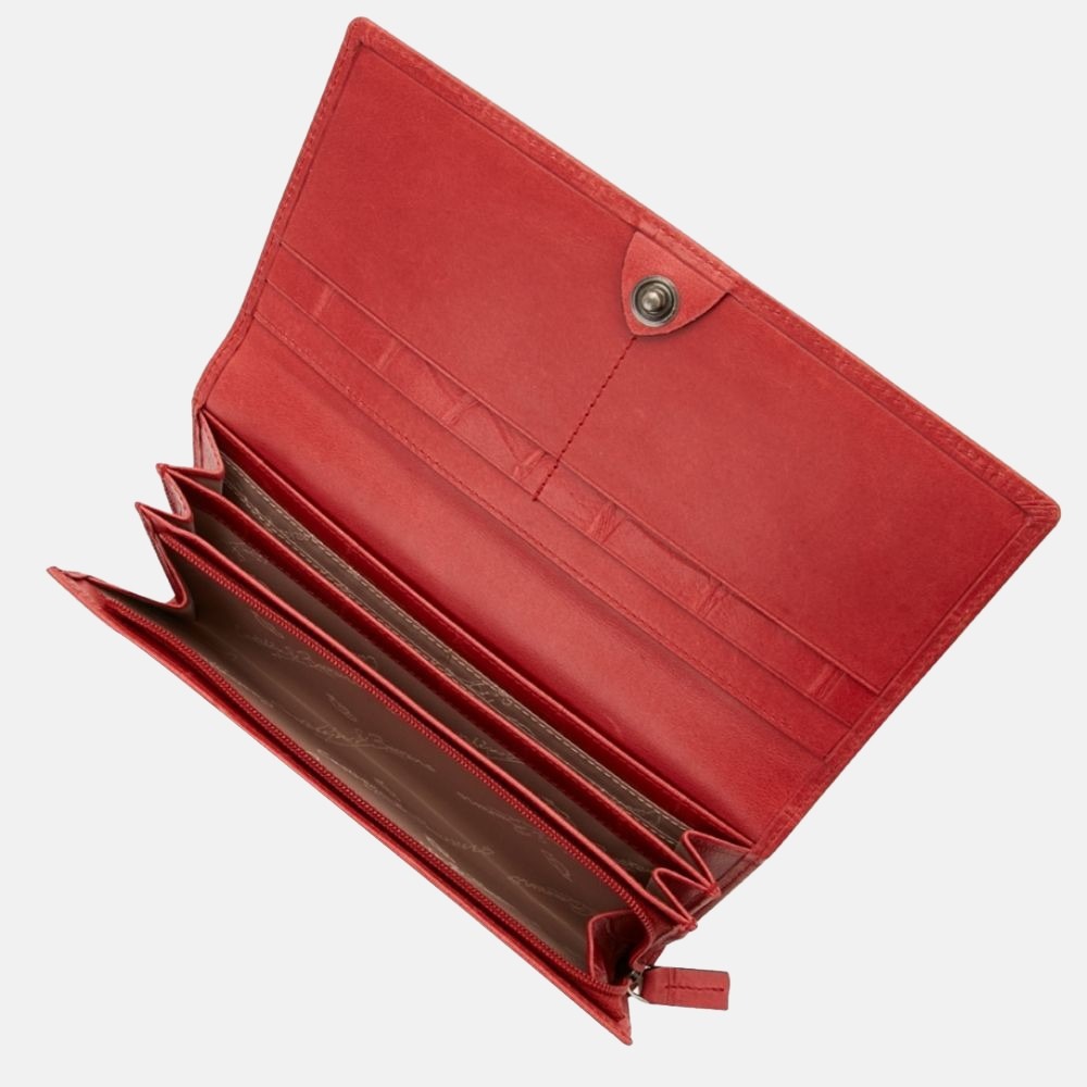Castelijn & Beerens Cocco portemonnee red bij Duifhuizen