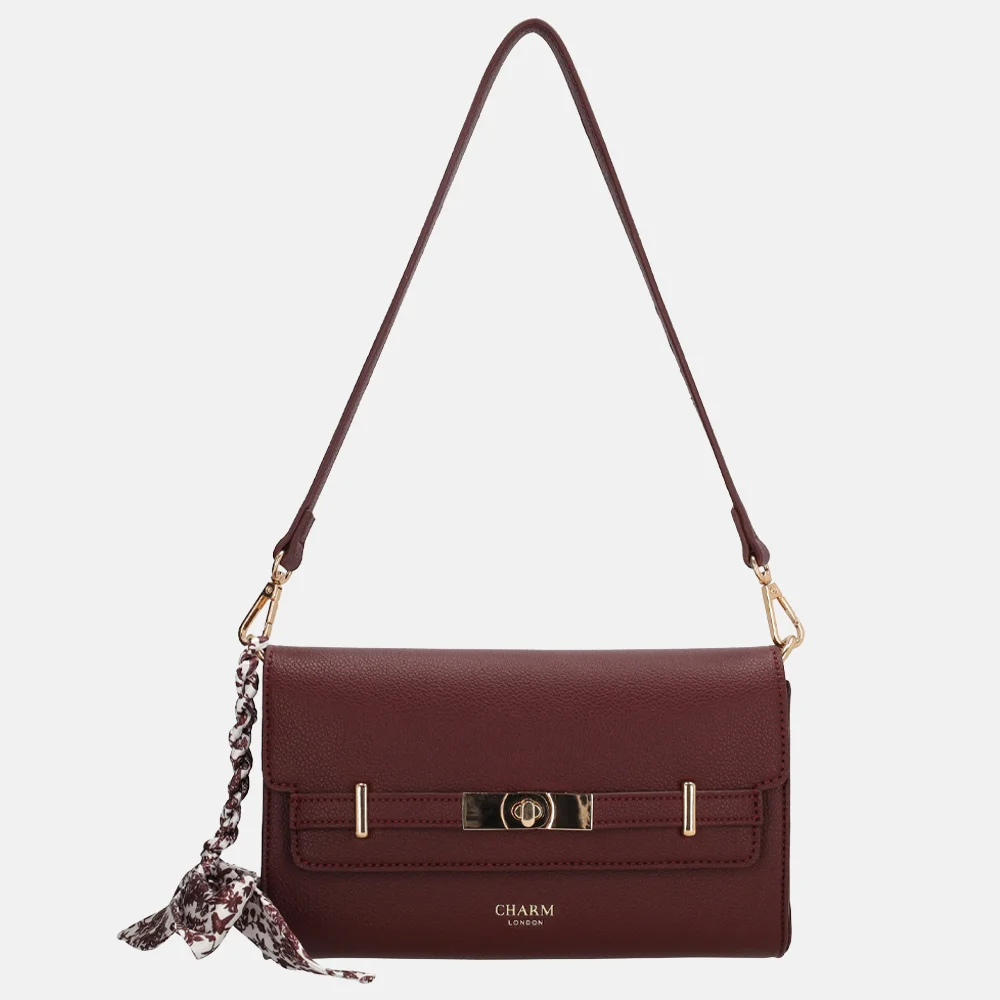 Charm London The Hamptons envelop clutch bordeaux bij Duifhuizen