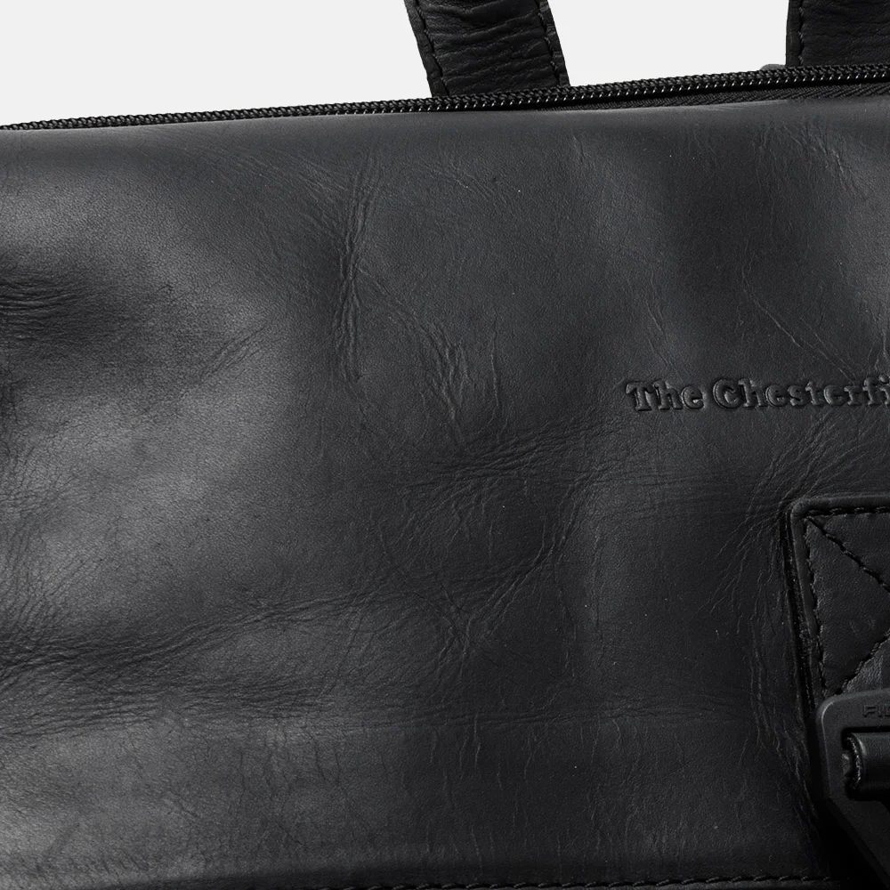 Chesterfield Trondheim laptoprugzak 15 inch black bij Duifhuizen