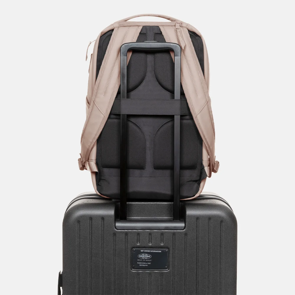 Eastpak Tecum F laptoprugzak 16 inch matte sand bij Duifhuizen