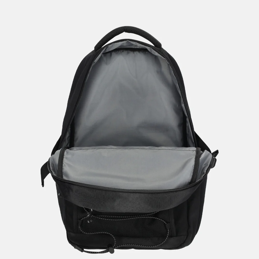 Enrico Benetti Anchorage laptoprugzak 15 inch zwart bij Duifhuizen