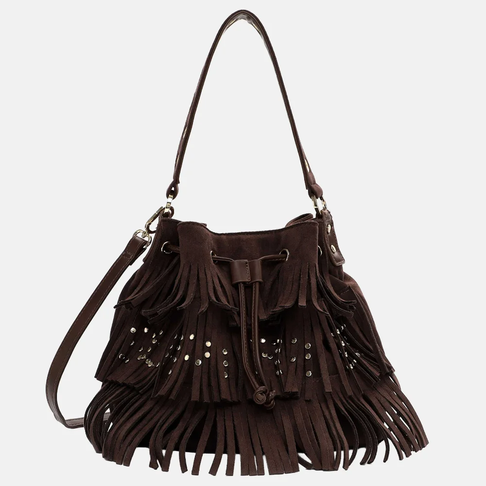 Suri Frey Becky schoudertas franje brown