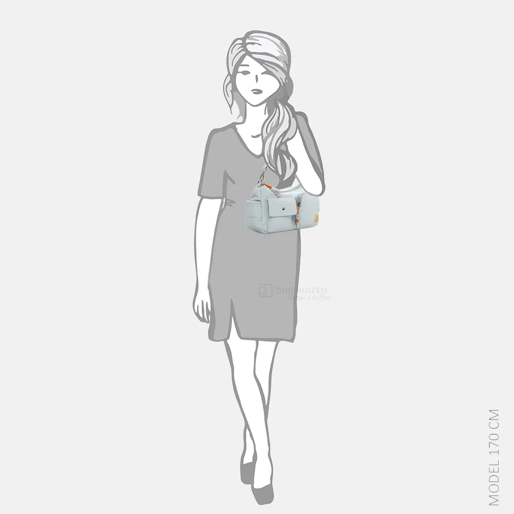 Emily & Noah Joeline schoudertas light blue bij Duifhuizen