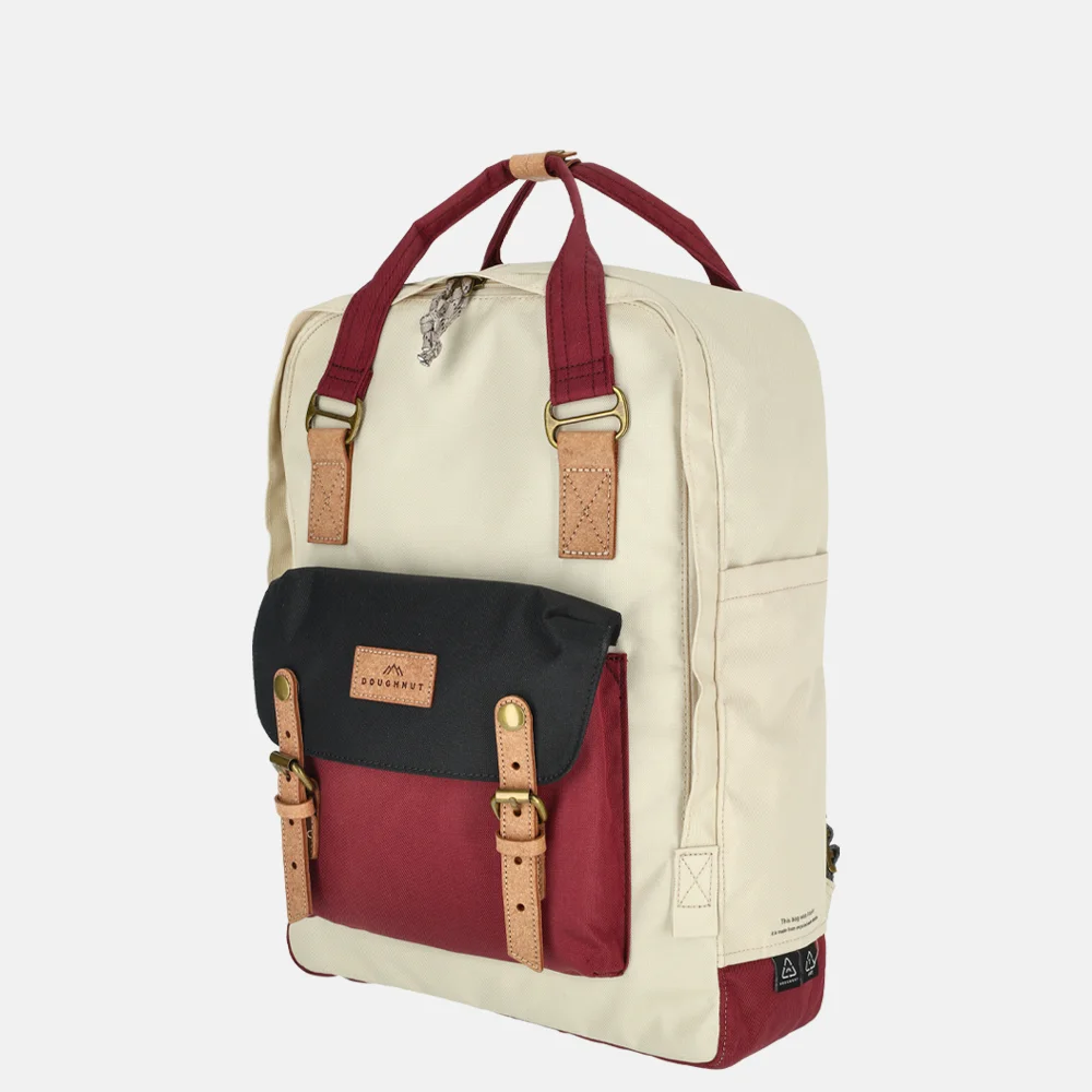 Doughnut Reborn Series rugzak L stone/wine bij Duifhuizen