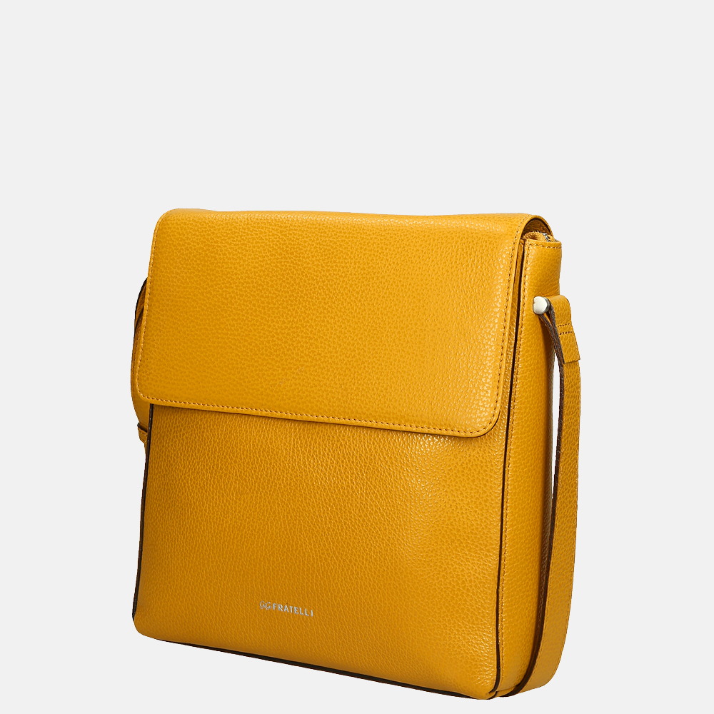 GiGi Fratelli schoudertas yellow gold bij Duifhuizen