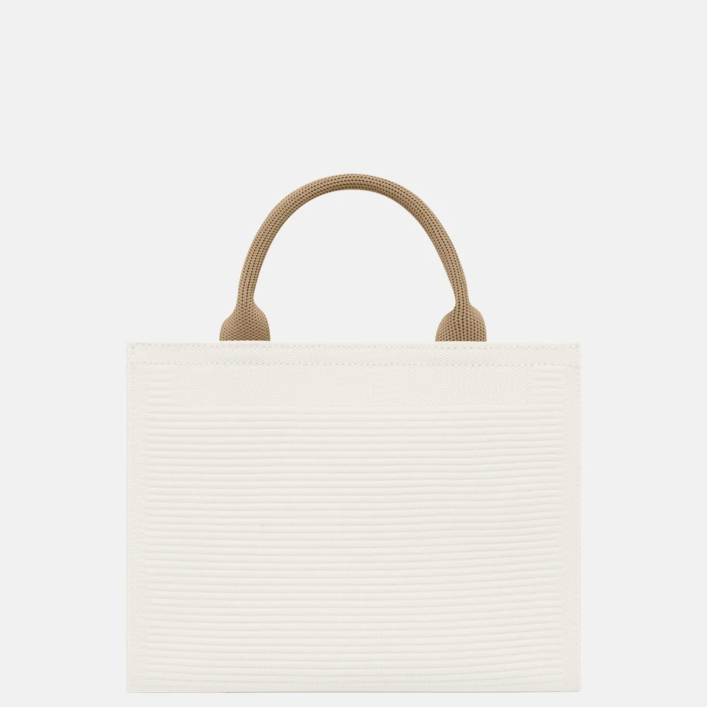 Suitsuit Fusion reistas/shopper mini white swan bij Duifhuizen