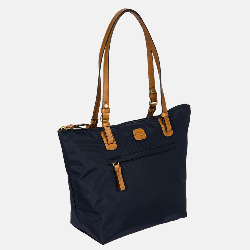 Bric's X-bag shopper ocean blue bij Duifhuizen