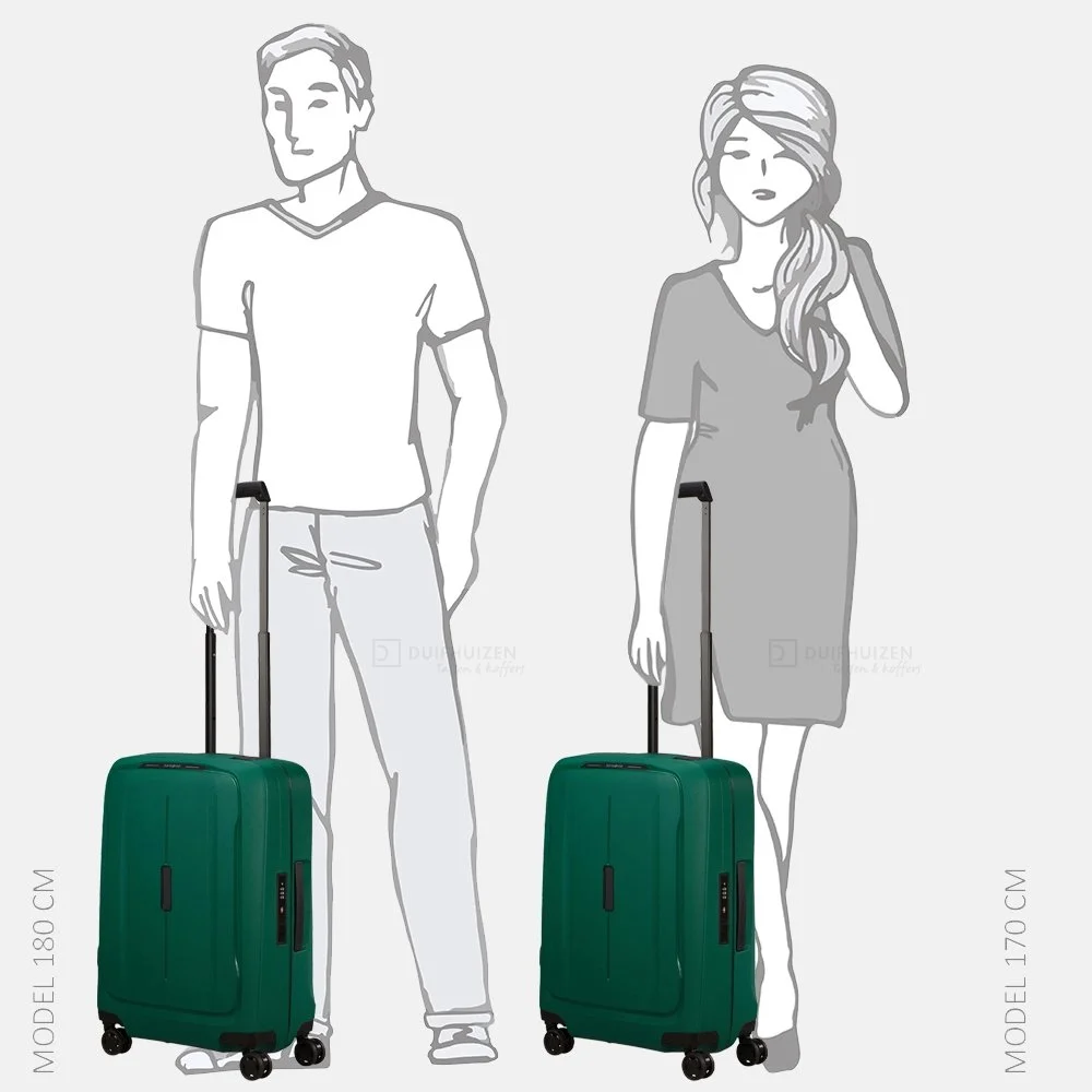 Samsonite Essens handbagage koffer 55 cm Alpine Green bij Duifhuizen