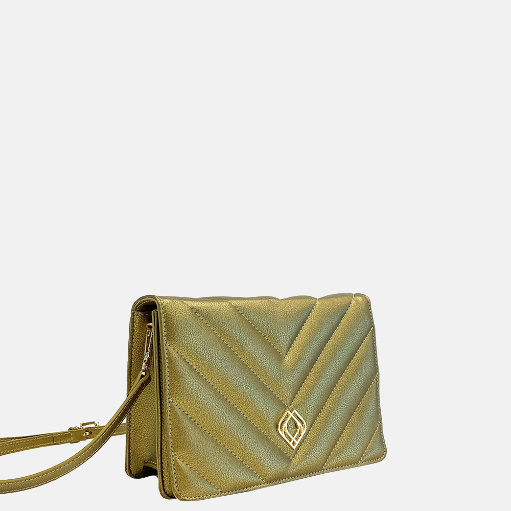 Trashious crossbody tas cactusleer goud 