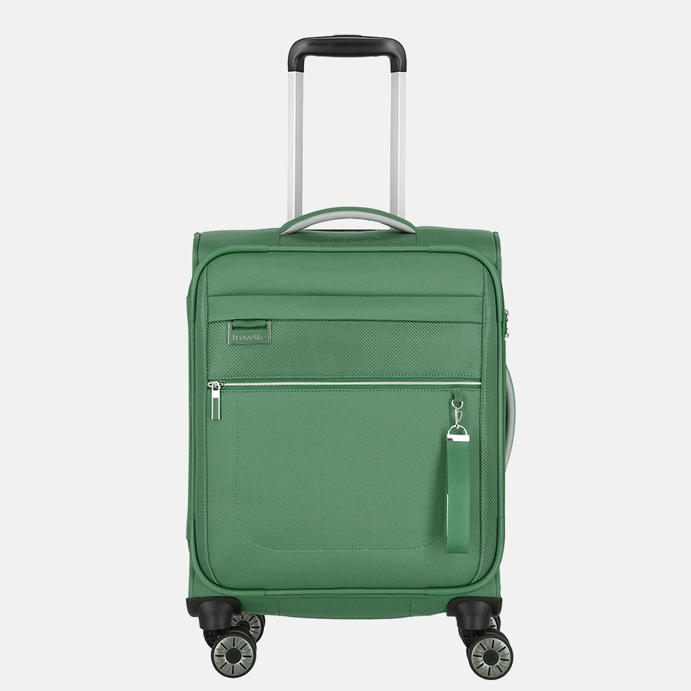 Travelite Miigo handbagage koffer 55 cm green bij Duifhuizen