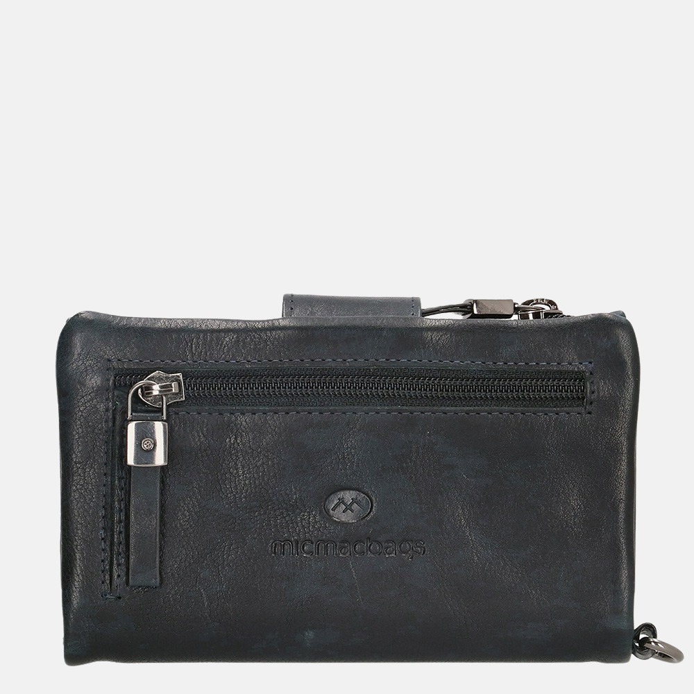 Micmacbags Discover portemonnee M navy bij Duifhuizen