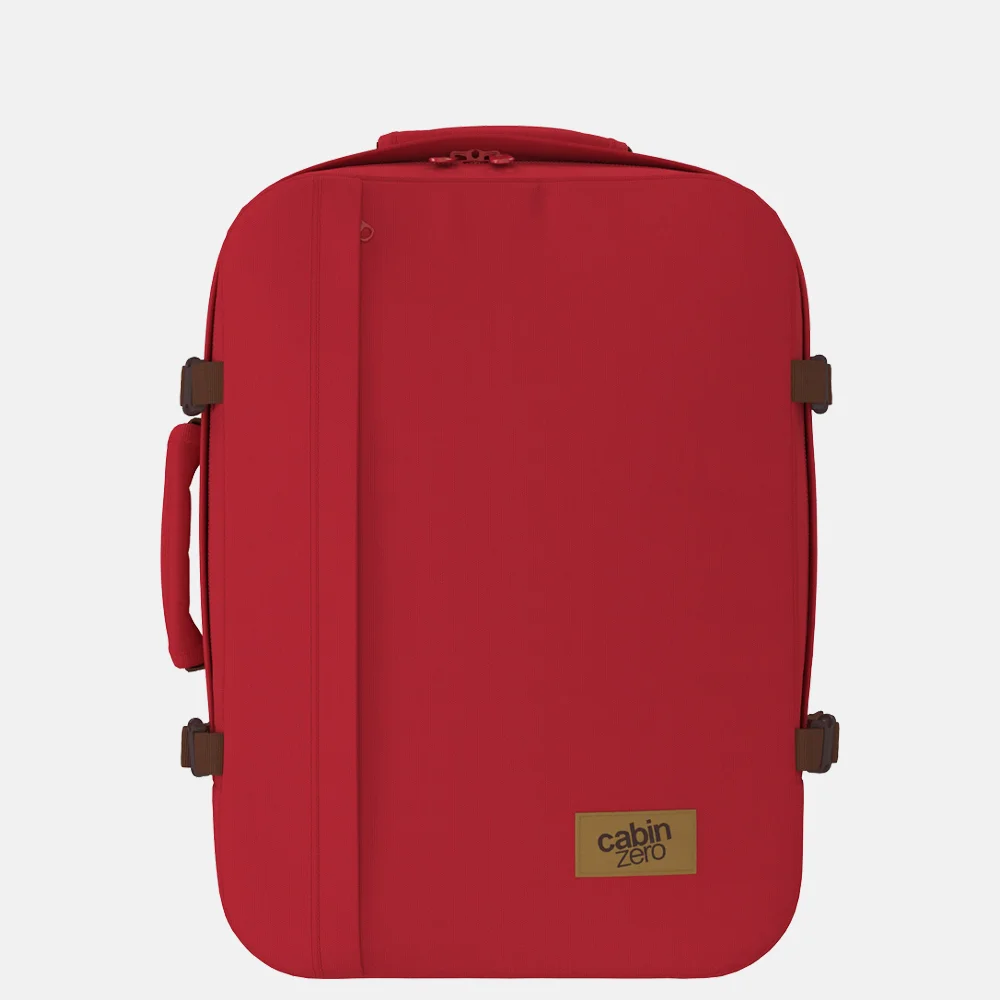 CABINZERO classic rugzak 44L london red bij Duifhuizen