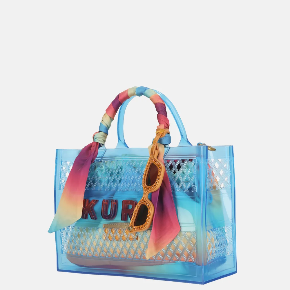 Kurt Geiger Gelly handtas blauw bij Duifhuizen