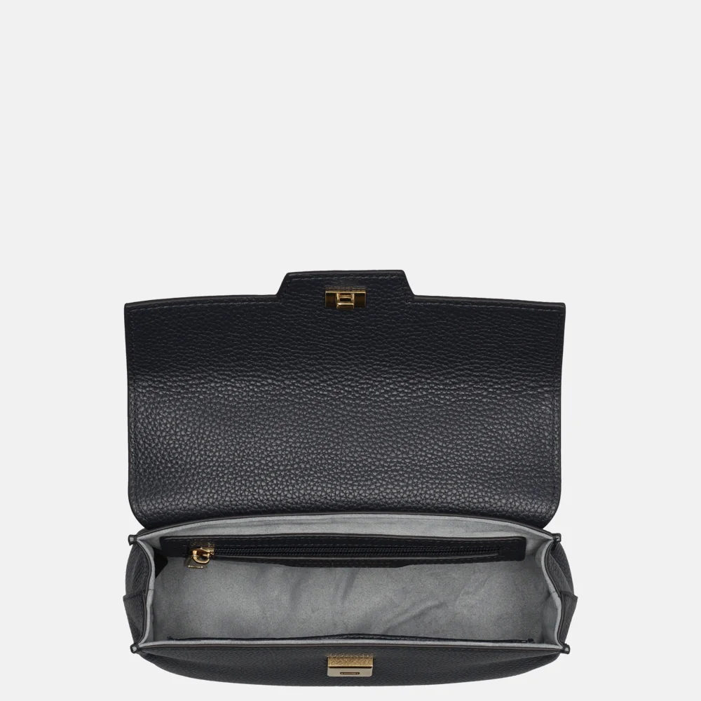Smaak Amsterdam Flora crossbody tas navy bij Duifhuizen