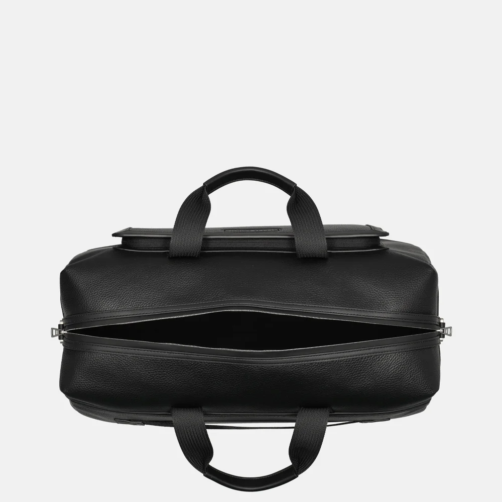 Tommy Hilfiger central duffle bag weekendtas black bij Duifhuizen