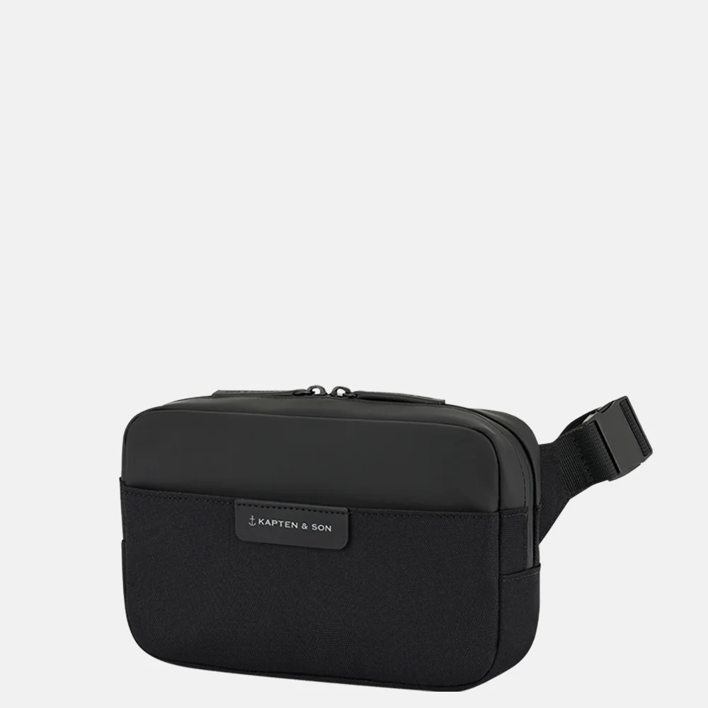 Kapten & Son Bergen Pro heuptas all black bij Duifhuizen