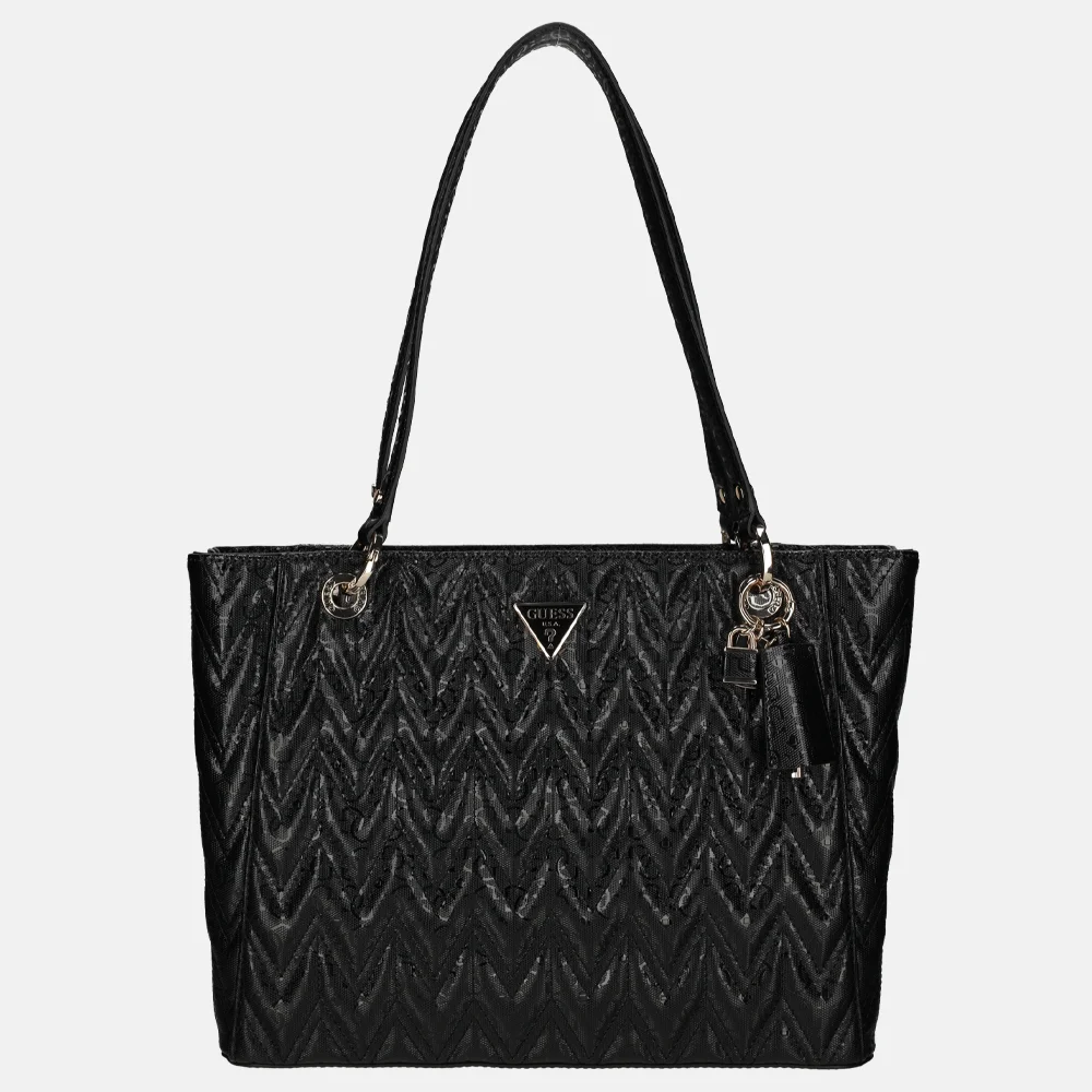 Guess Adelard Noel shopper black bij Duifhuizen