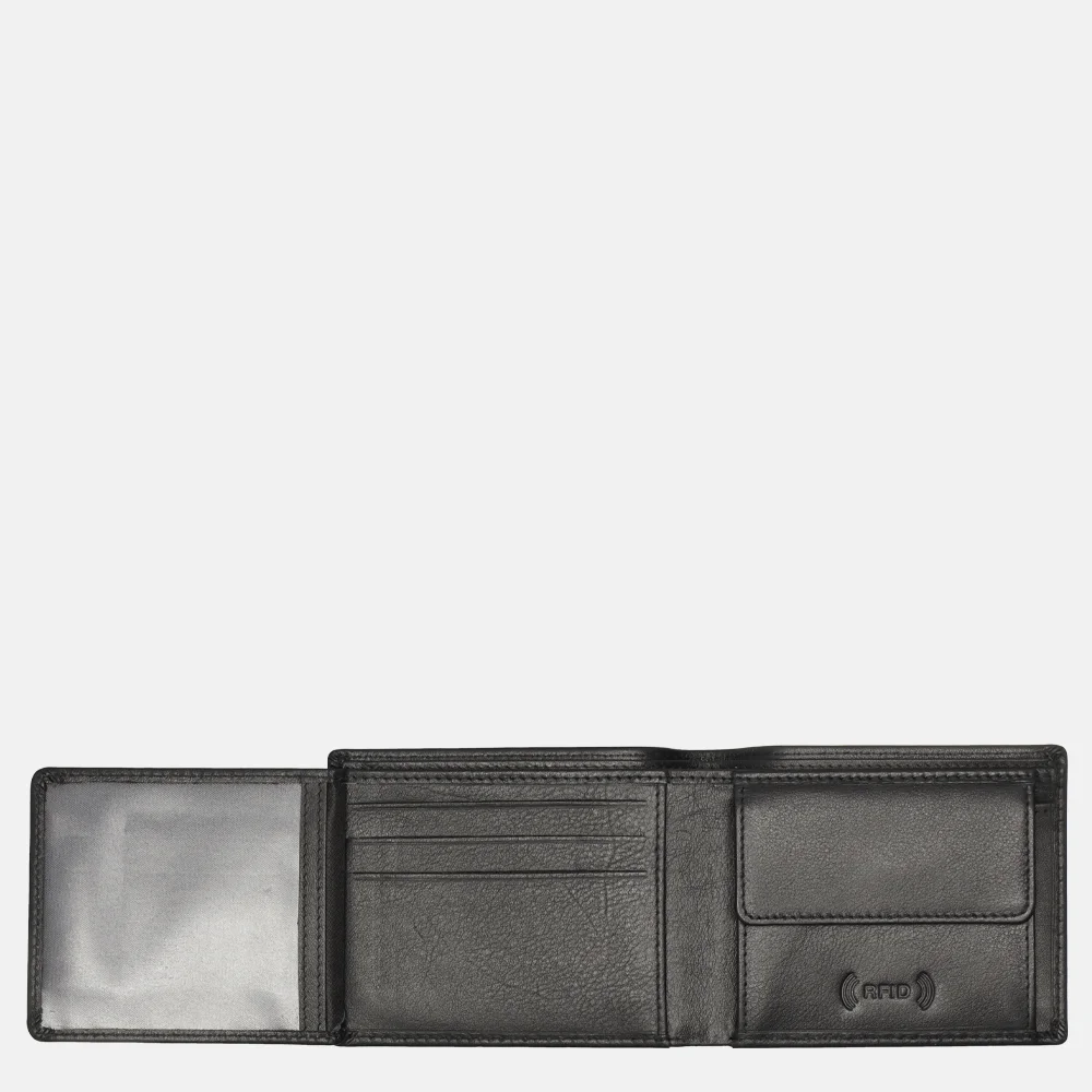 Bear Design billfold zwart bij Duifhuizen
