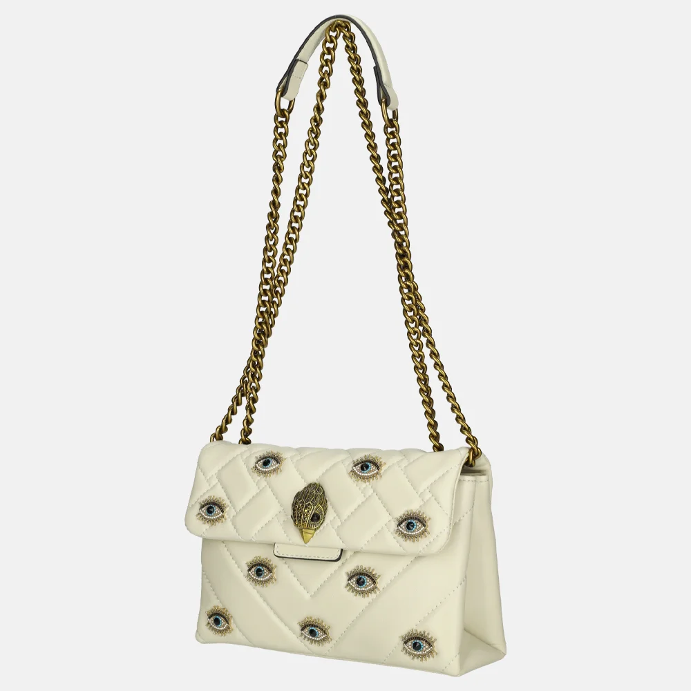 Kurt Geiger Kensington eye schoudertas bone bij Duifhuizen