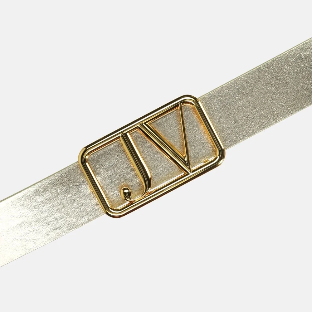Josh V Gisje riem Gold bij Duifhuizen