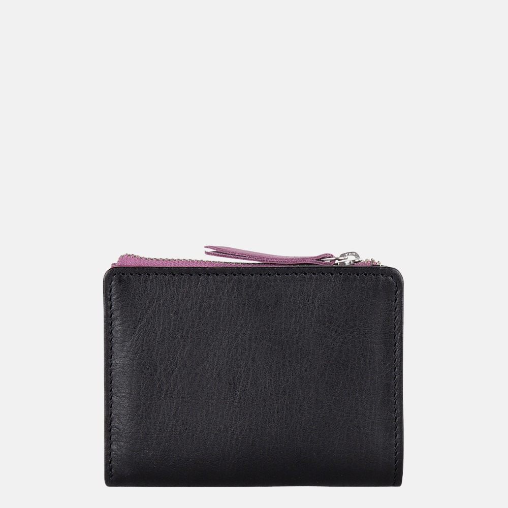 MyK Purse Poppy portemonnee S plum bij Duifhuizen
