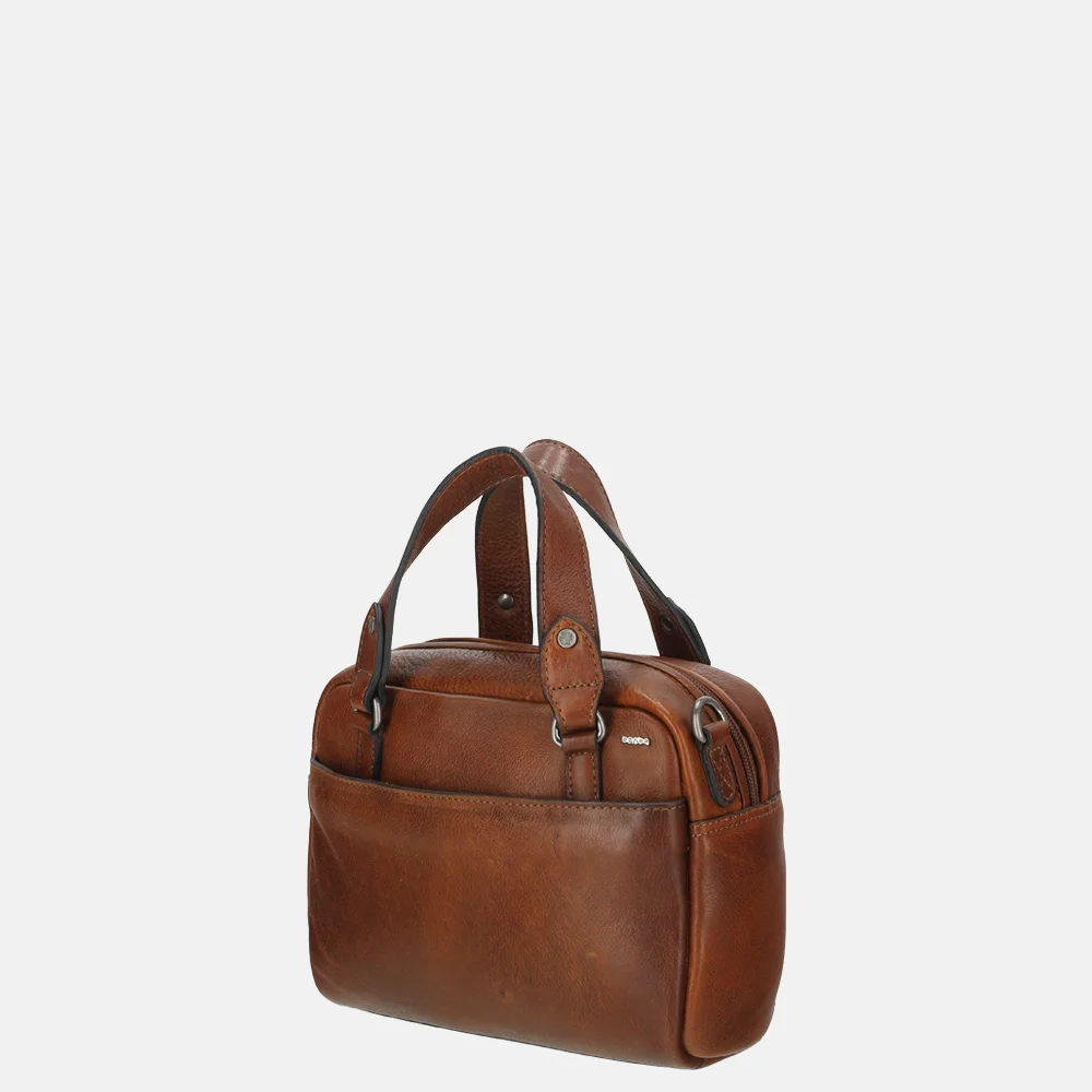 Berba Lucca handtas S cognac bij Duifhuizen