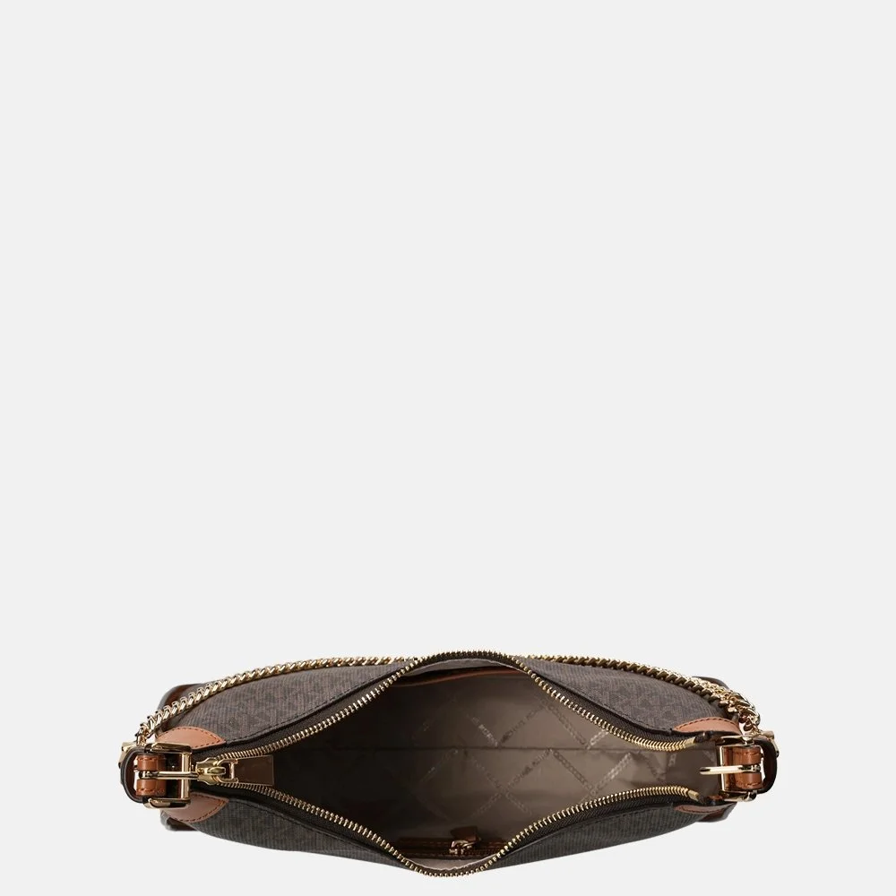 Michael Kors Wilma schoudertas M brown/acorn bij Duifhuizen