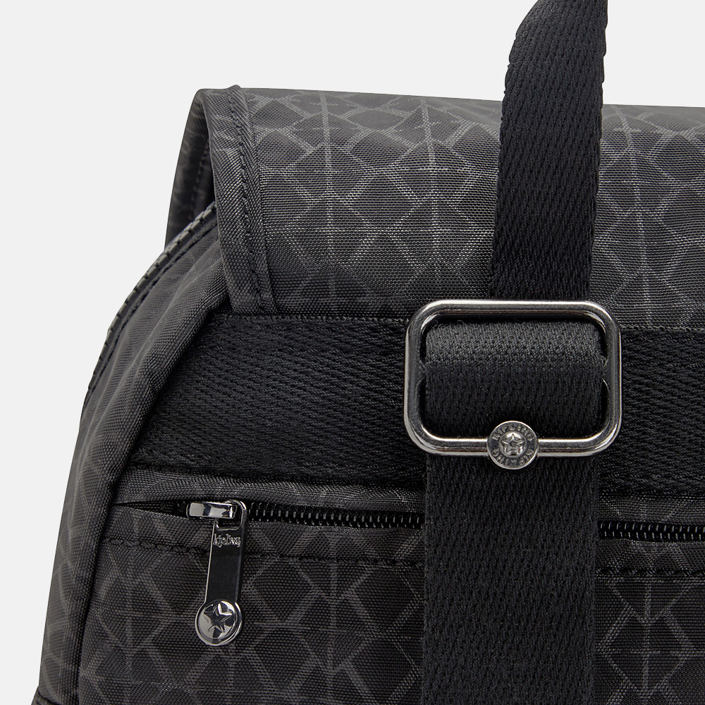 Kipling City Pack rugzak S signature emb bij Duifhuizen