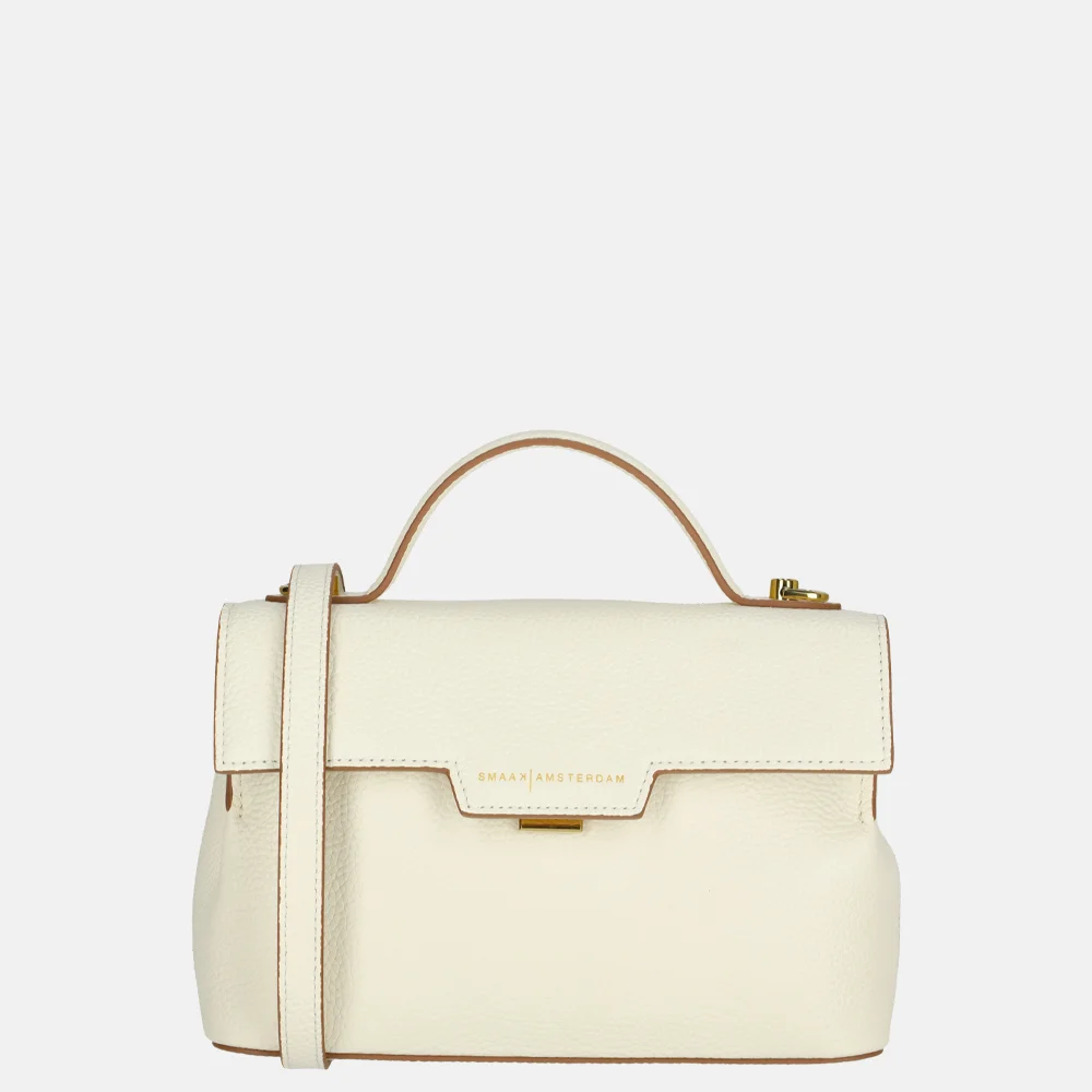 Smaak Amsterdam Flora crossbody tas cream bij Duifhuizen