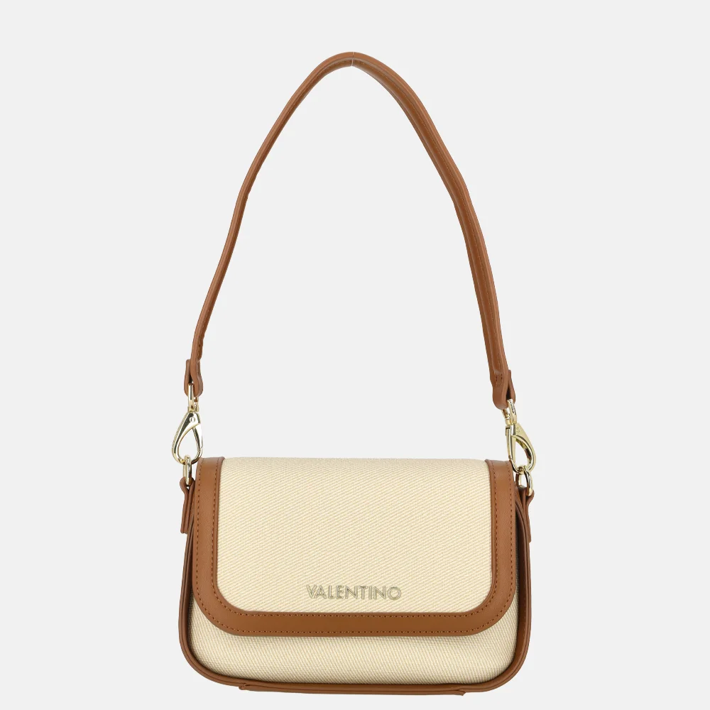 Valentino Bags Atena Re crossbody tas naturale/cuoi bij Duifhuizen