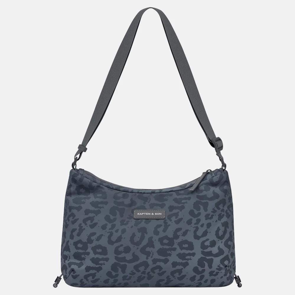 Kapten & Son Skara LEO crossbody tas S dark grey leo