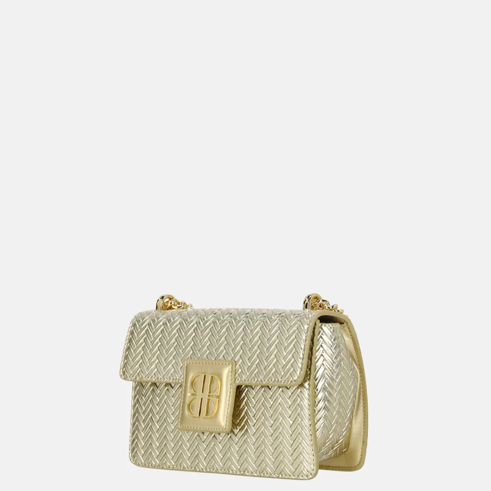 Laurent David Amy schoudertas vlecht gold bij Duifhuizen