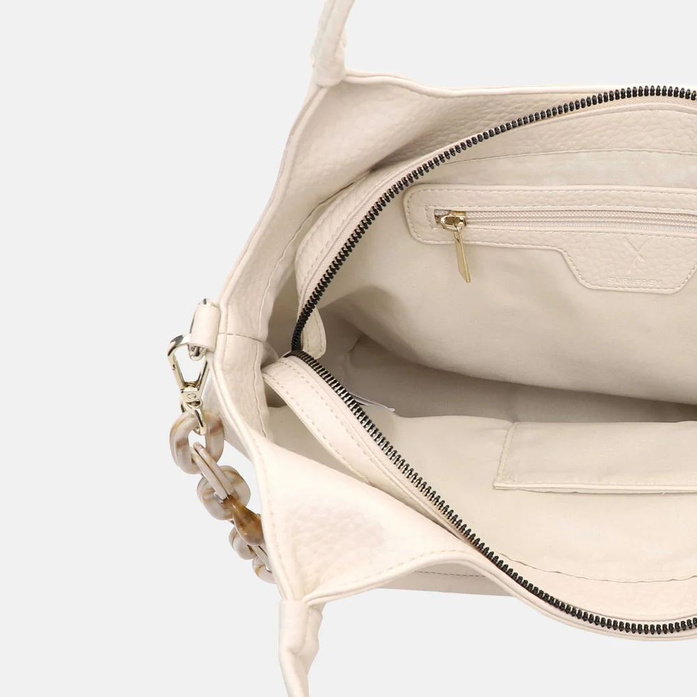 Suri Frey Jeanny shopper beige bij Duifhuizen