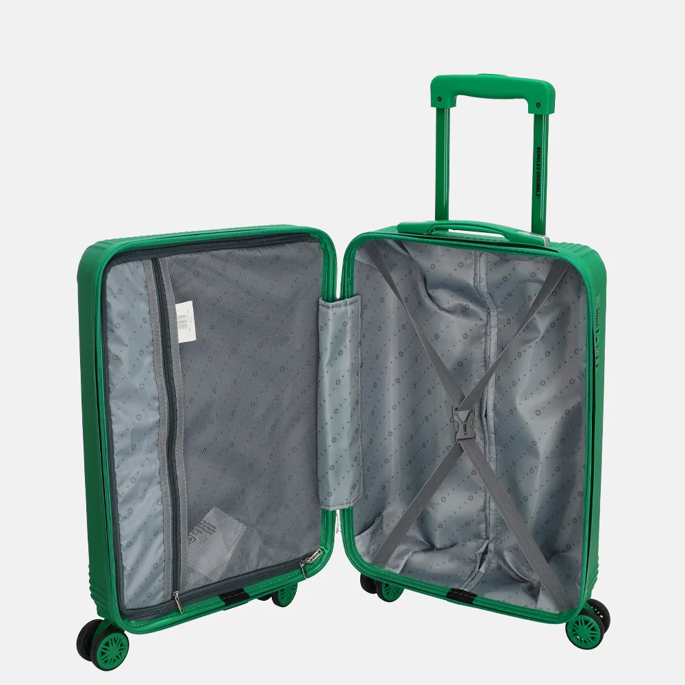 Beagles Originals spinner handbagage koffer 55 cm groen bij Duifhuizen